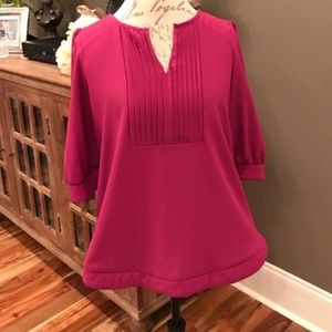 Stitch Fix 41 Hawthorn Magenta Top